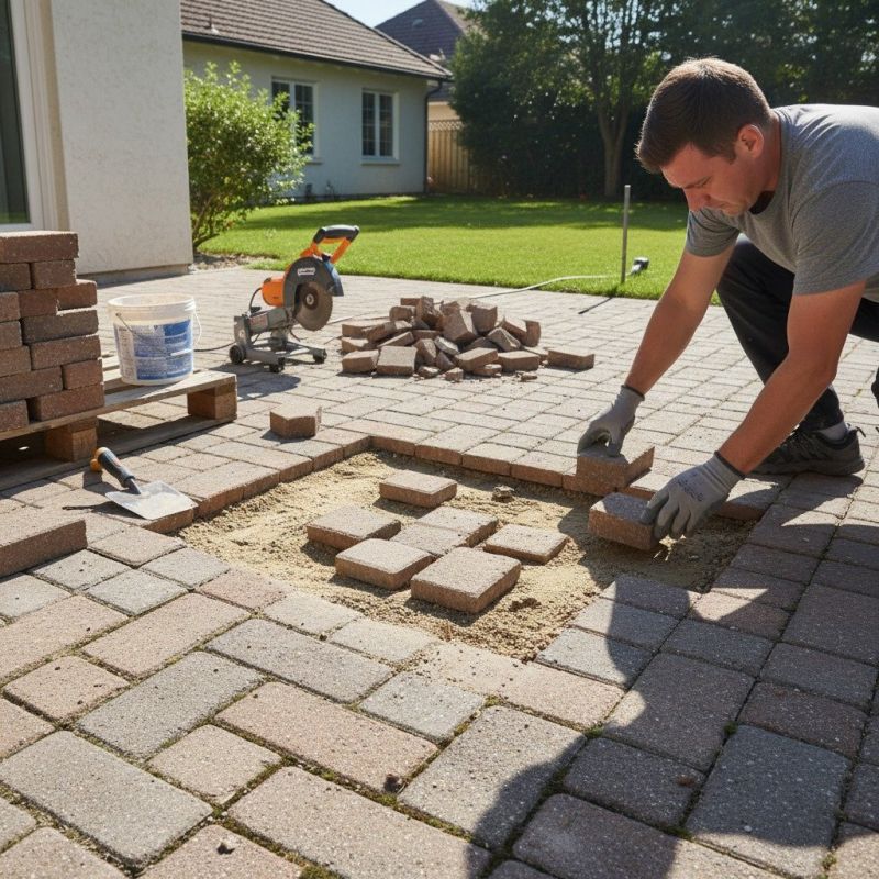 Contact About Paver Patio Repair Service